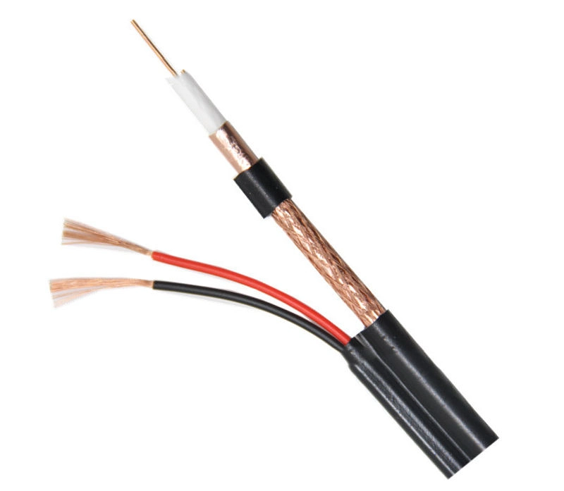 Communication Coaxial Cable Price Per Meter RG6 Coaxial Cables RG6+Power Line Coaxial Cable